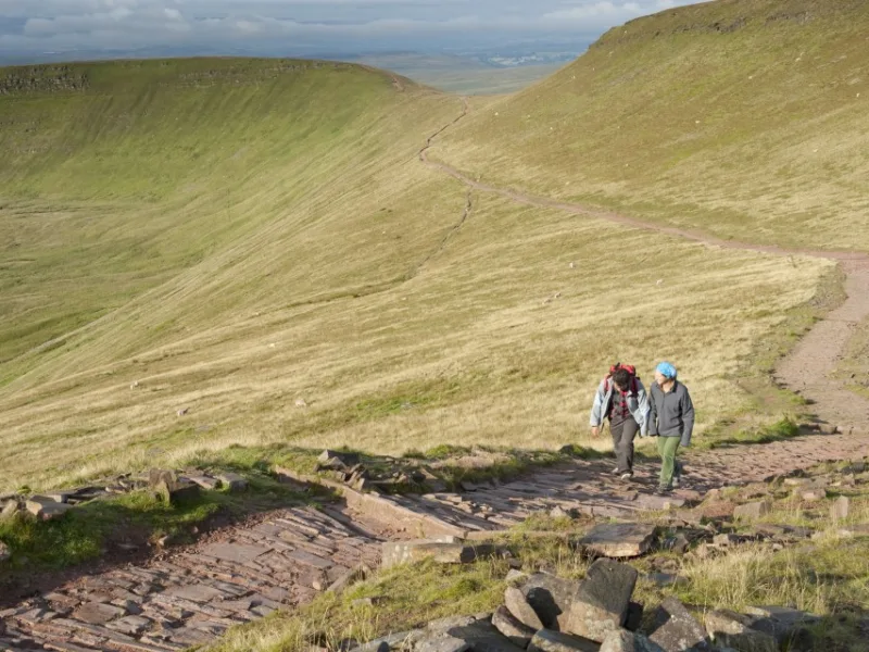 The view from the top: Pen y Fan