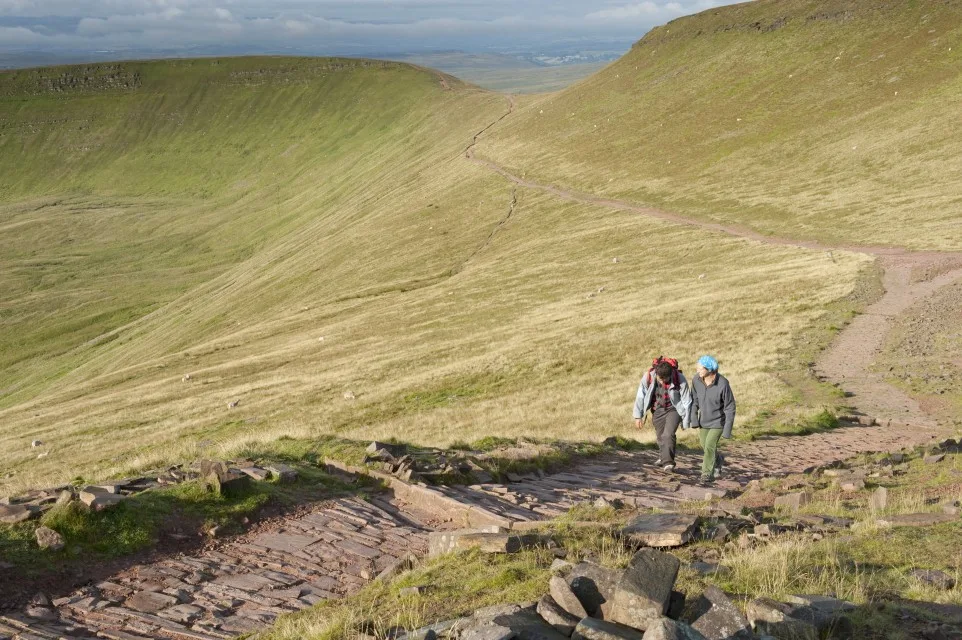 The view from the top: Pen y Fan