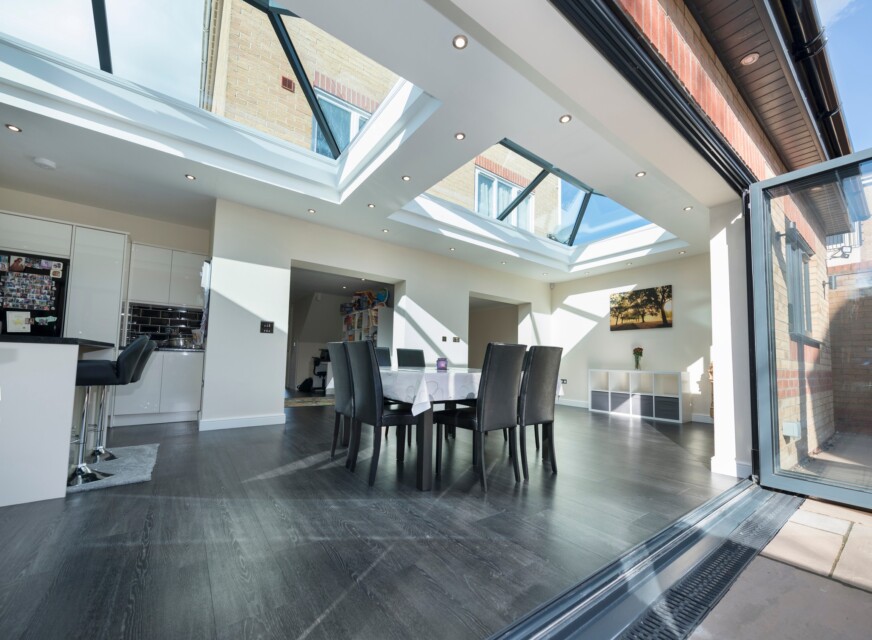 Skylights Transform a Conservatory
