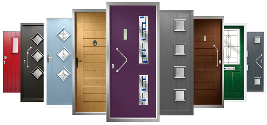 Secure composite door lock and hardware in Swansea