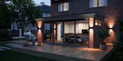 Cosy Lighting Conservatory Swansea