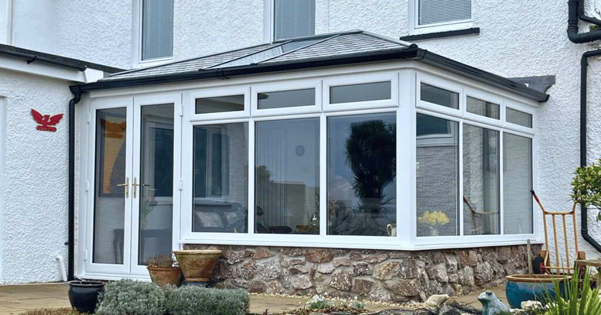 Conservatory roof, Swansea